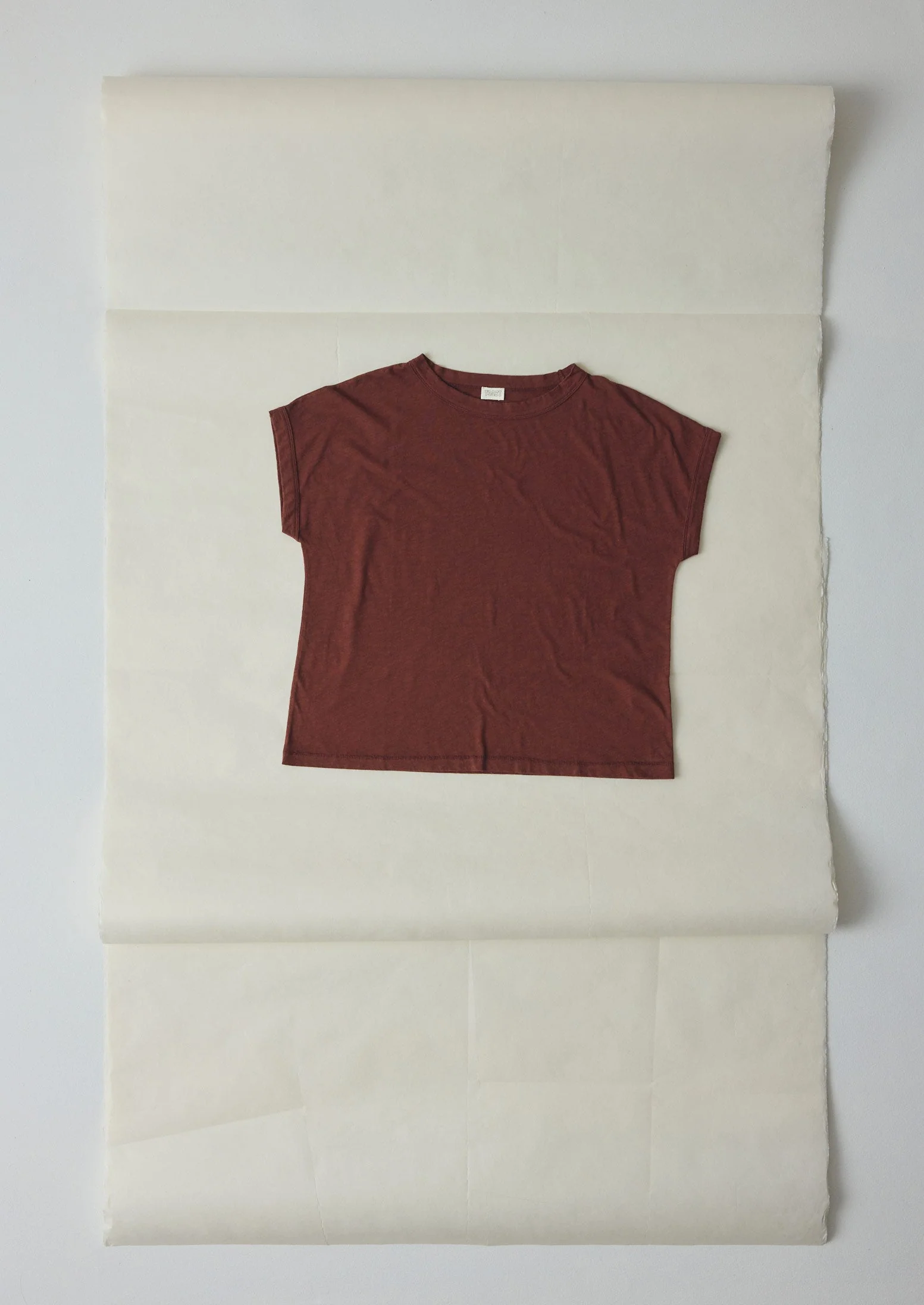 Alda Cotton Easy Tee | Radicchio