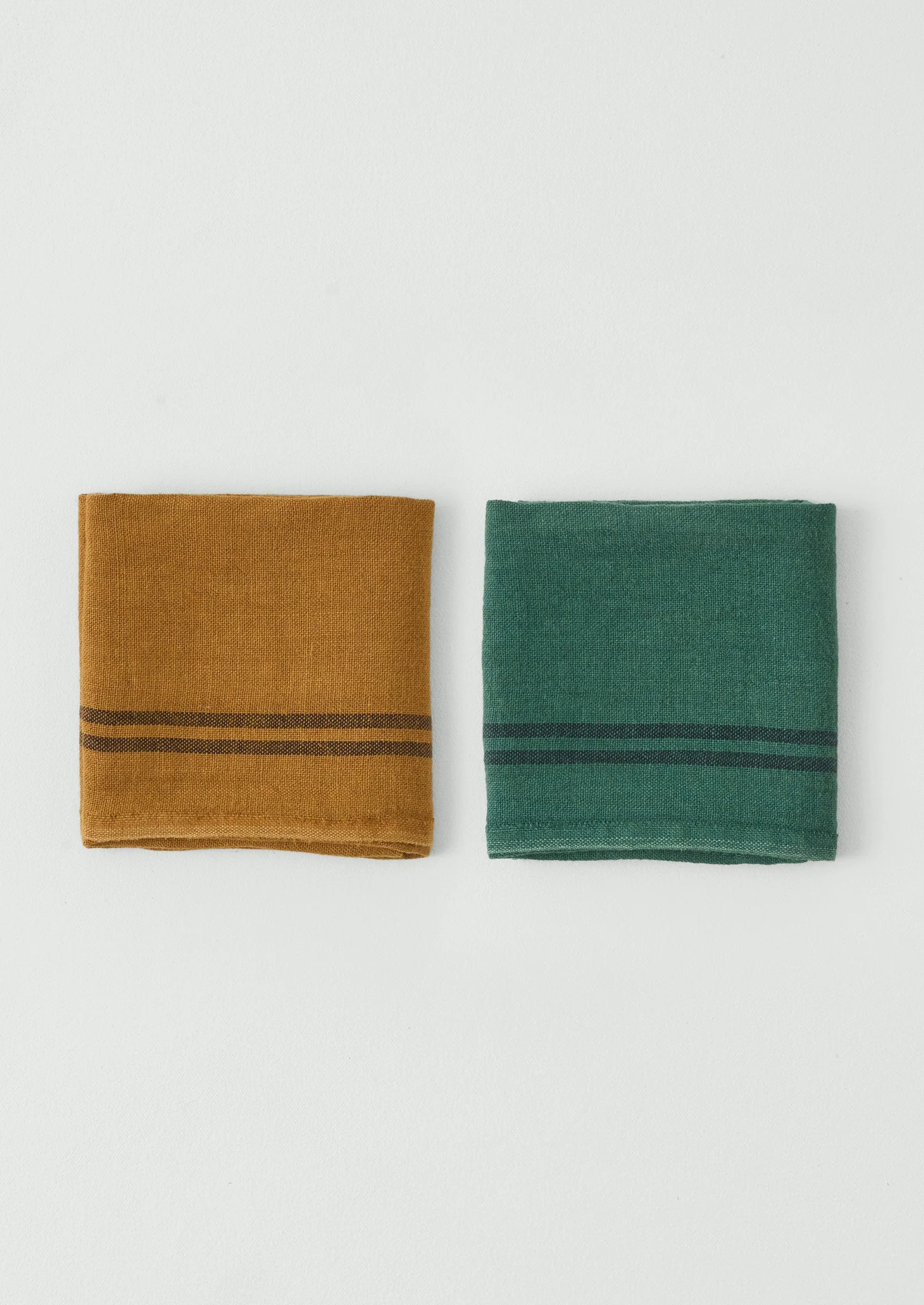 Charvet Linen Tea Towel | Spruce Green - Image 5