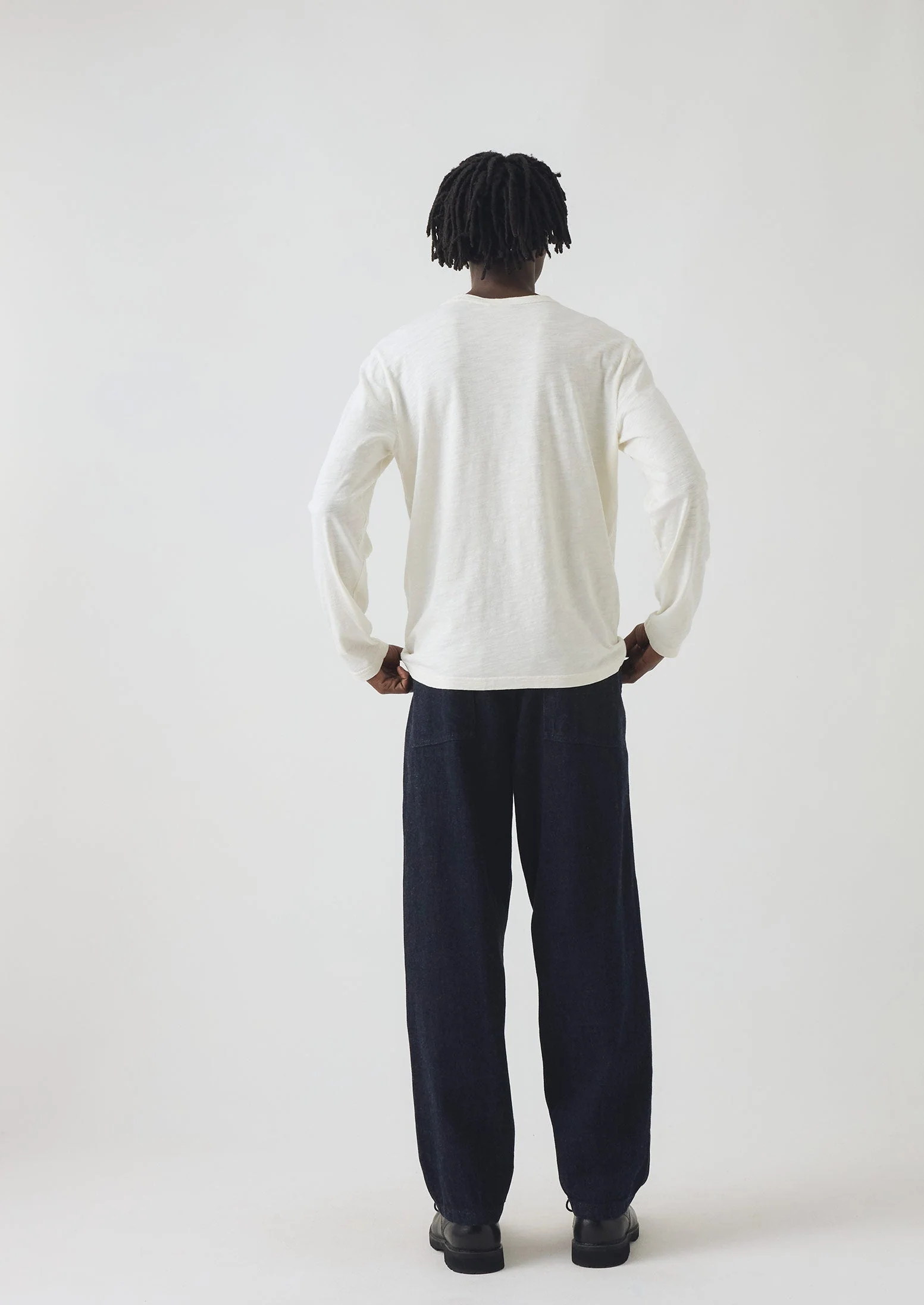 Elliot Japanese Denim Trousers | Indigo - Image 4
