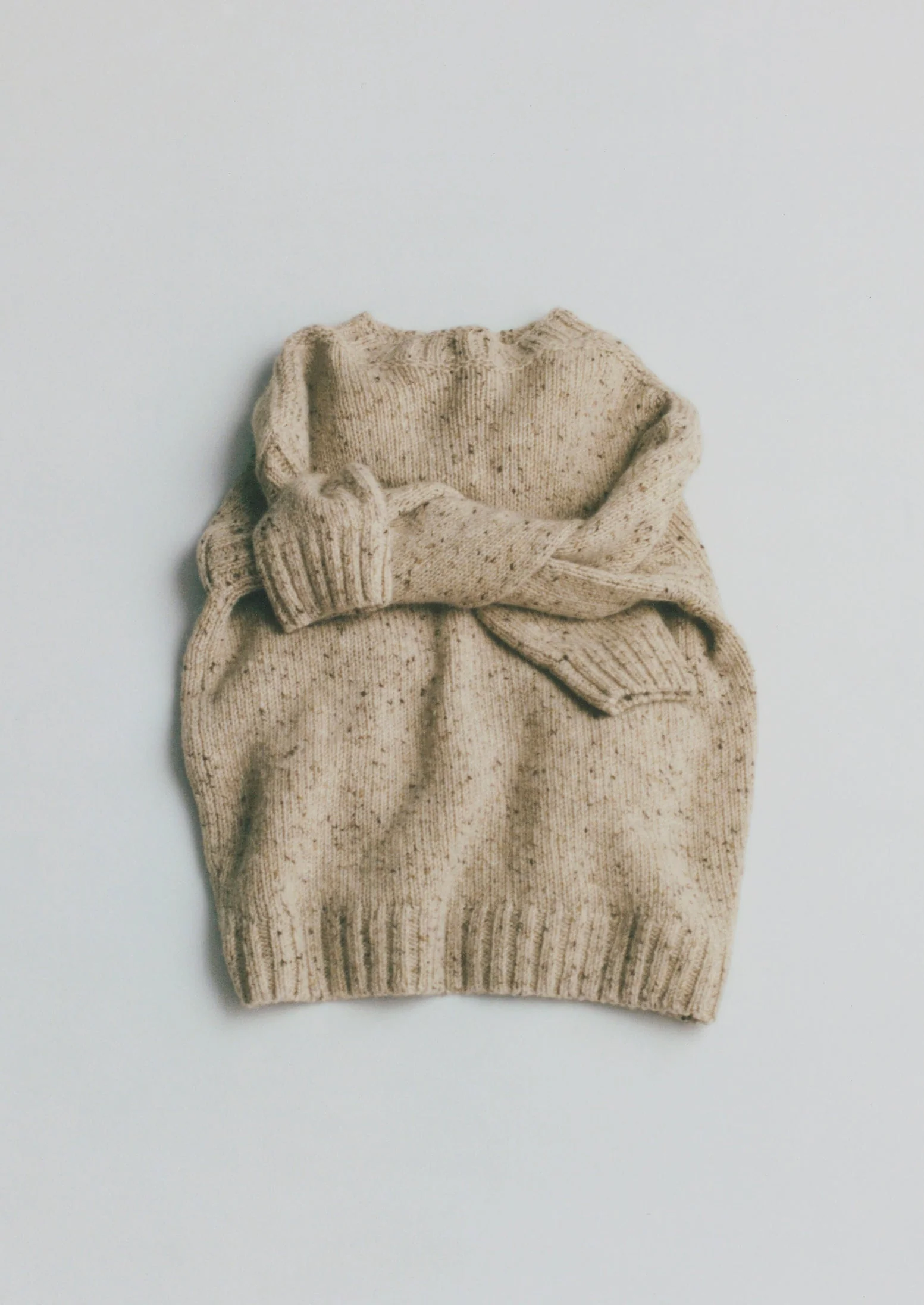 Finn Donegal Wool Sweater | Oatmeal - Image 11