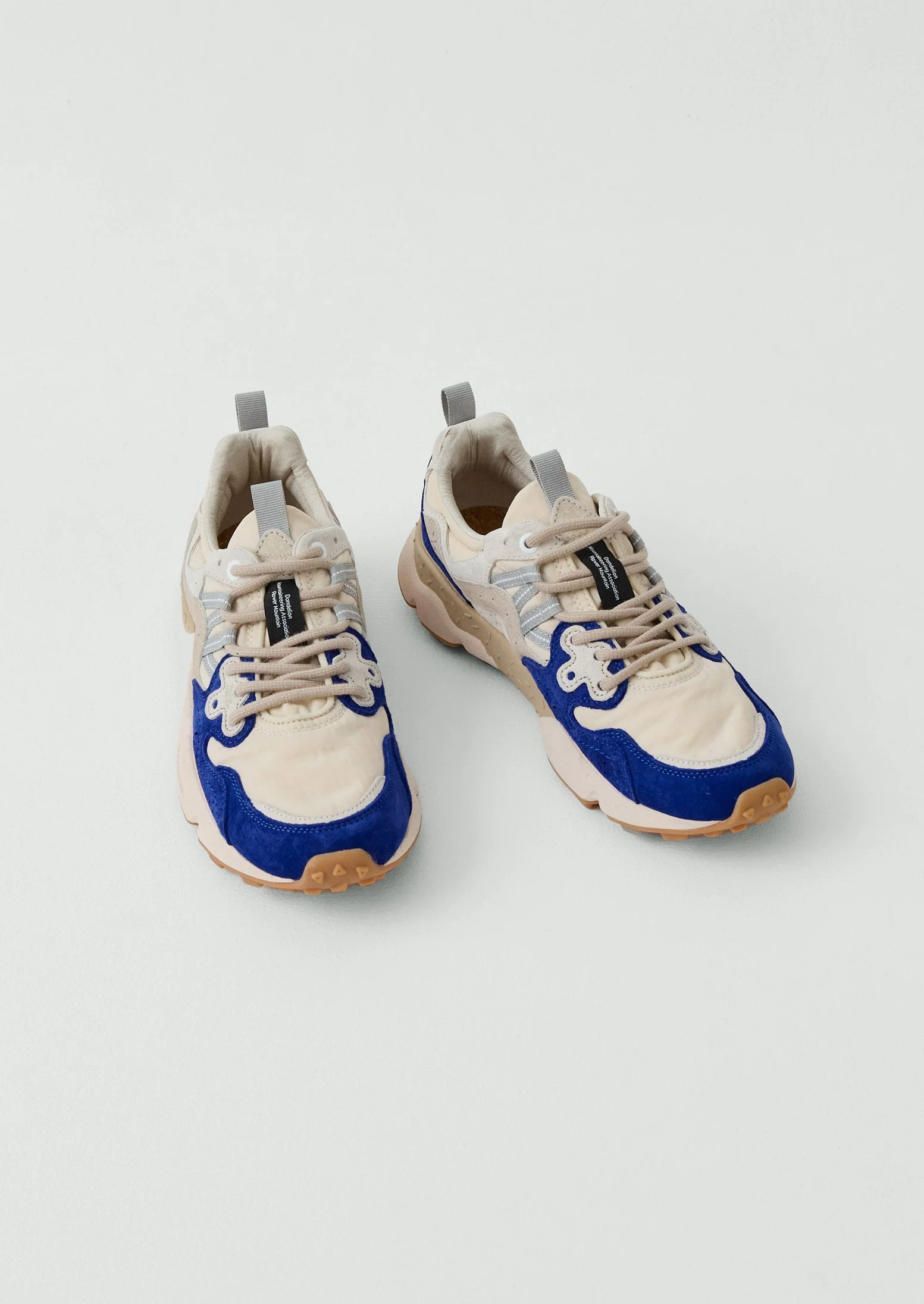 Flower Mountain Yamano Kaiso Trainers | Chalk/Hydrangea Blue