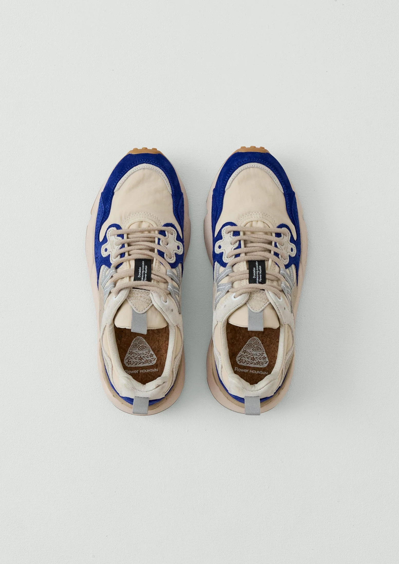 Flower Mountain Yamano Kaiso Trainers | Chalk/Hydrangea Blue - Image 5