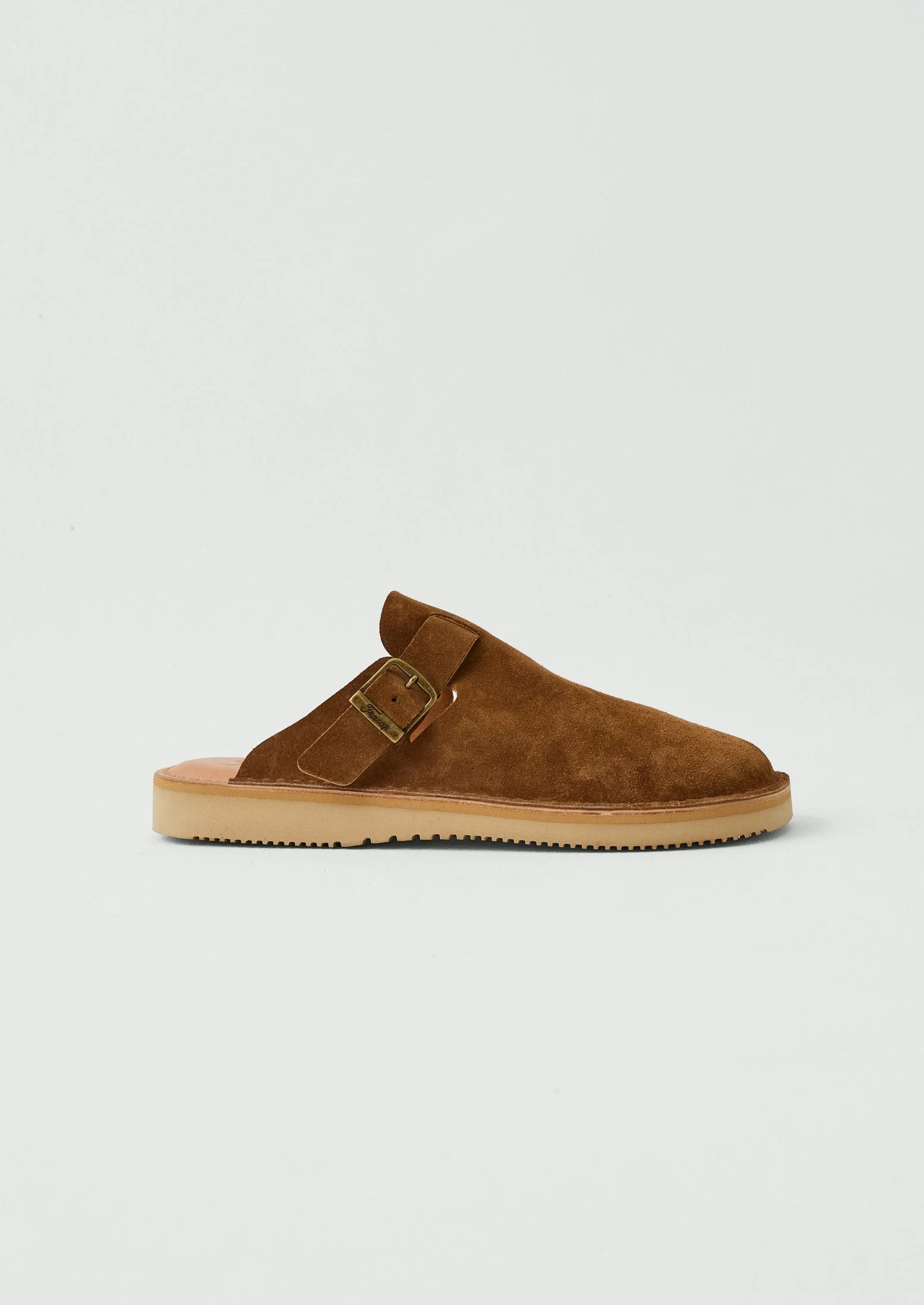 Fracap Suede Mules | Tabacco - Image 3