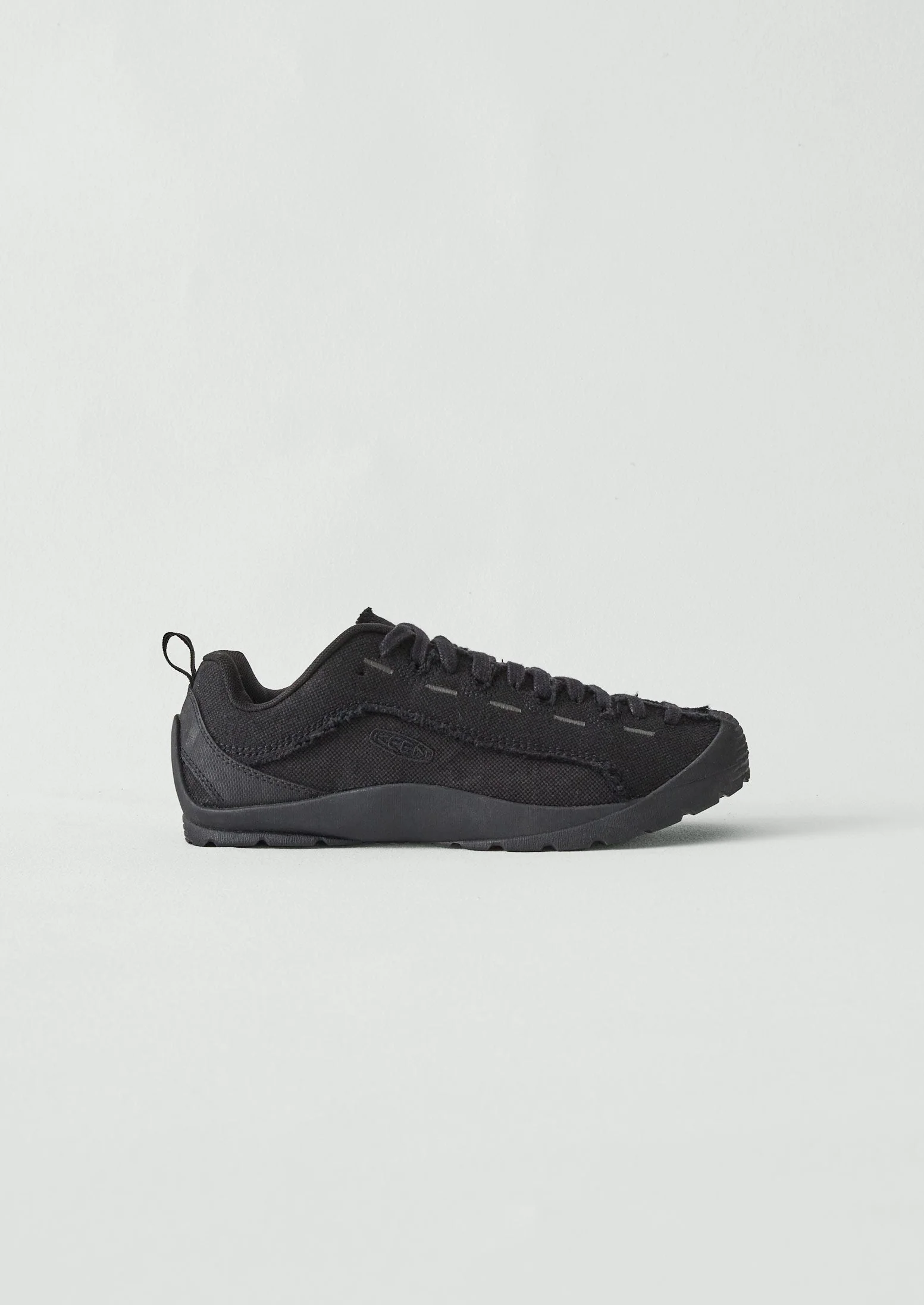 Keen Jasper Split Canvas Trainers | Black - Image 2