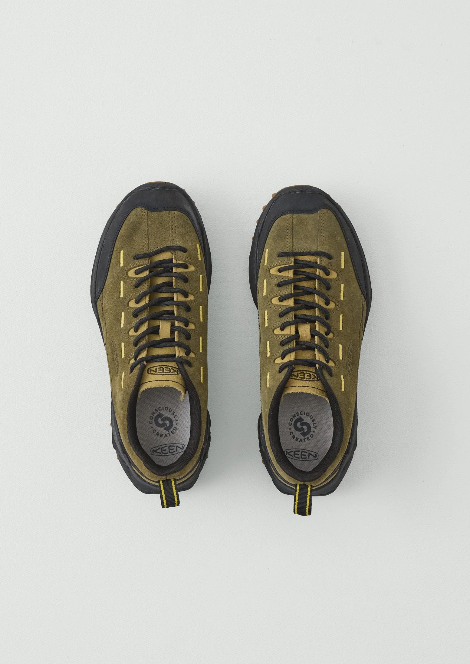 Keen Jasper Zionic Trainers | Dark Olive/Khaki - Image 5