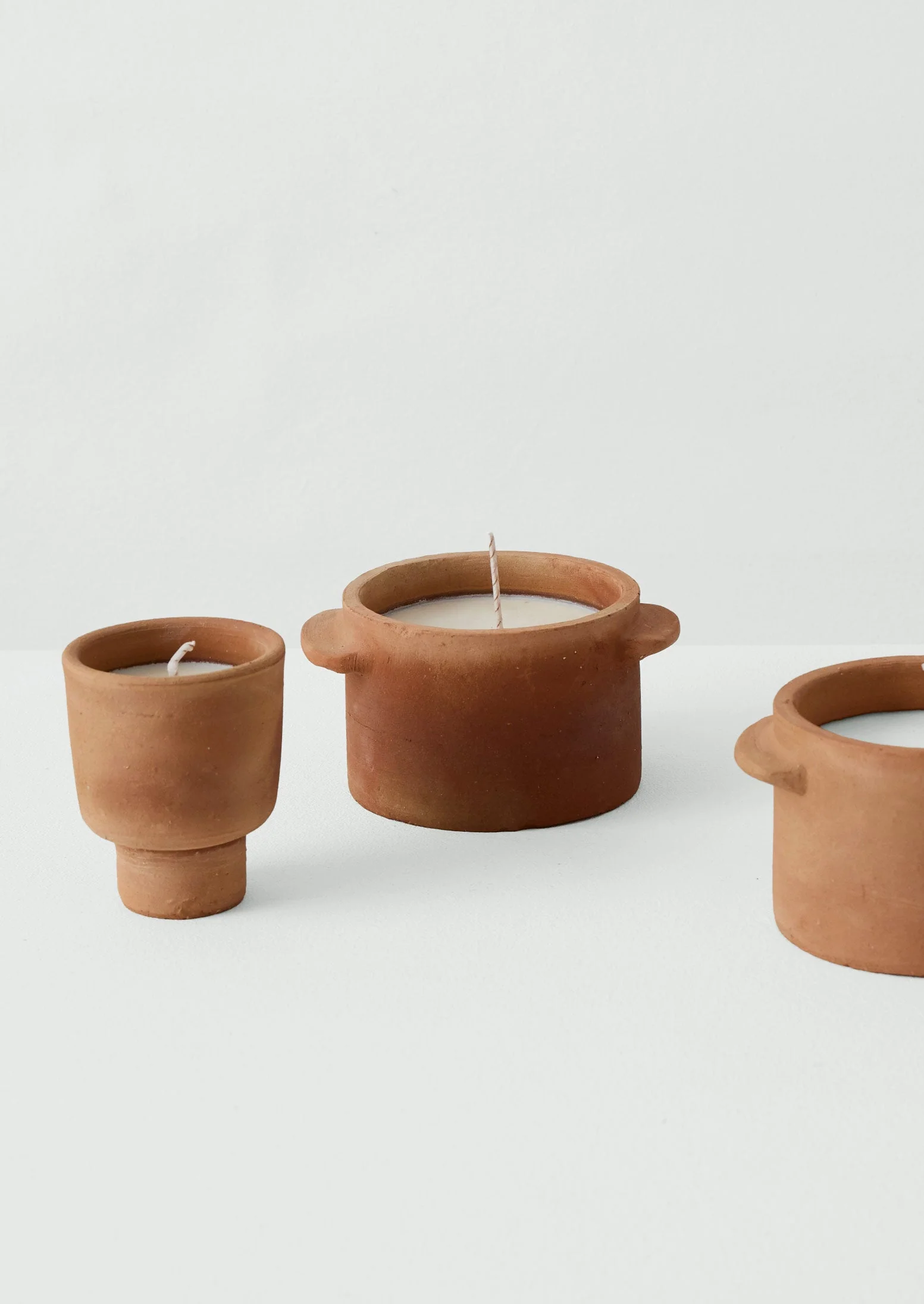 Large Citronella Garden Candle | Terracotta - Image 4