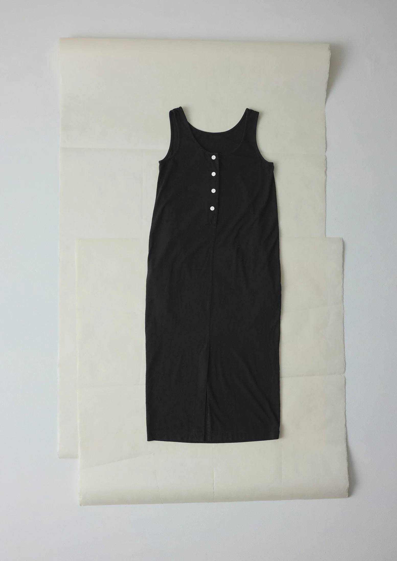 Lydia Jersey Shift Dress | Washed Black - Image 6
