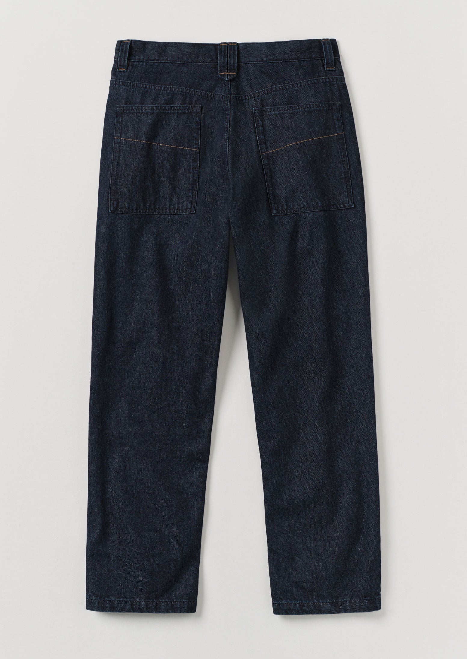 Norv Denim Tapered Trousers | Dark Indigo - Image 6