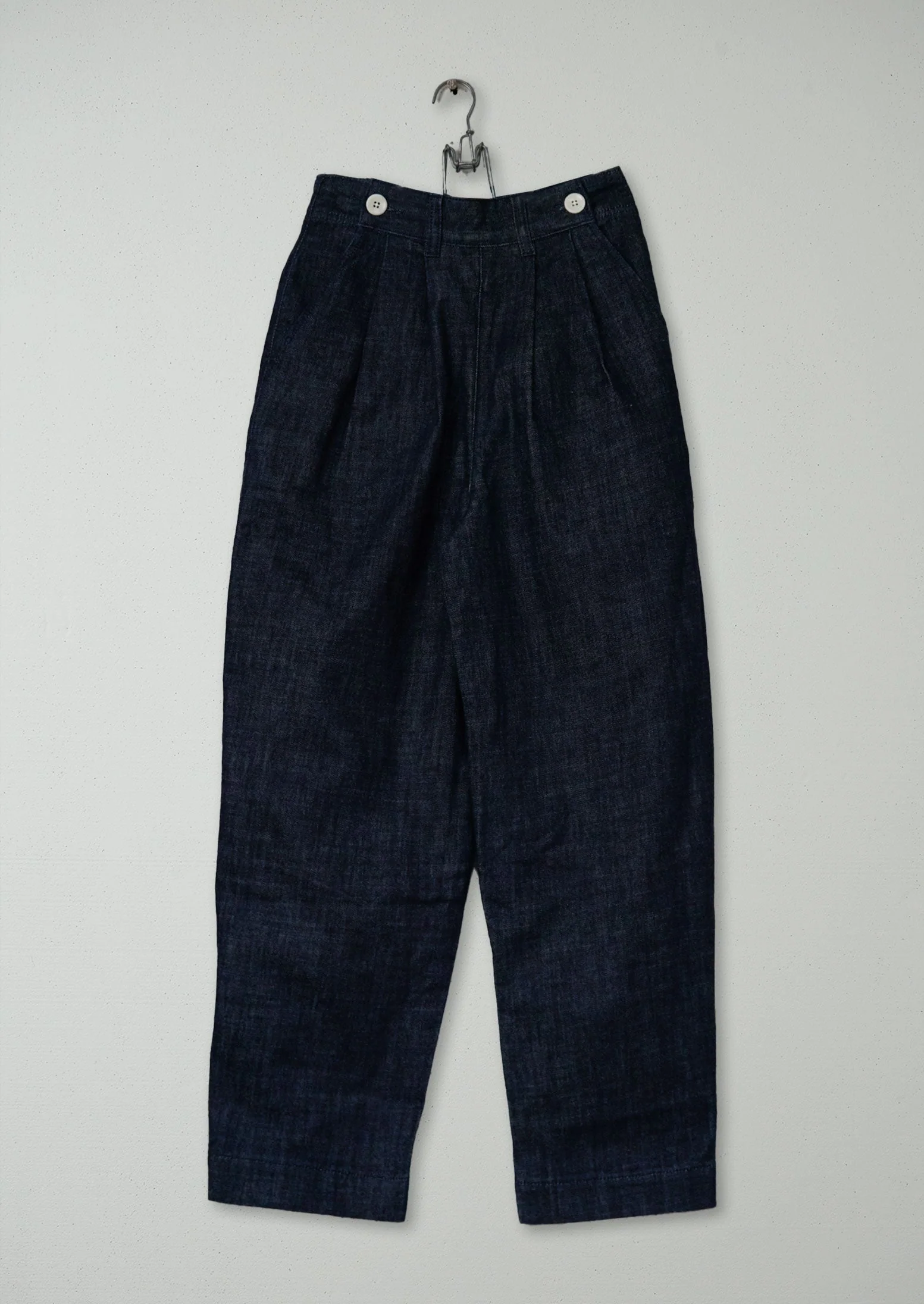 Reworn Indigo Denim Trousers Size 4 (1270) | Indigo