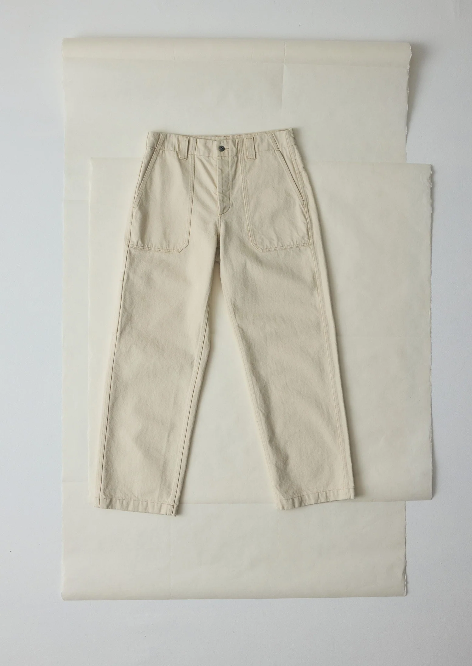 Rory Carpenter Ecru Denim Jeans | Ecru