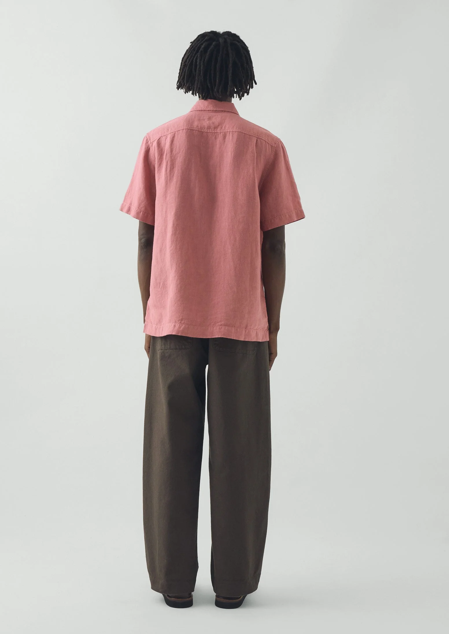 Rory Cotton Canvas Trousers | Flint Grey - Image 5