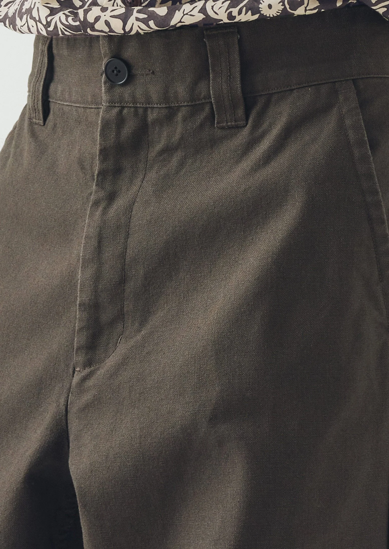 Rory Cotton Canvas Trousers | Flint Grey - Image 7