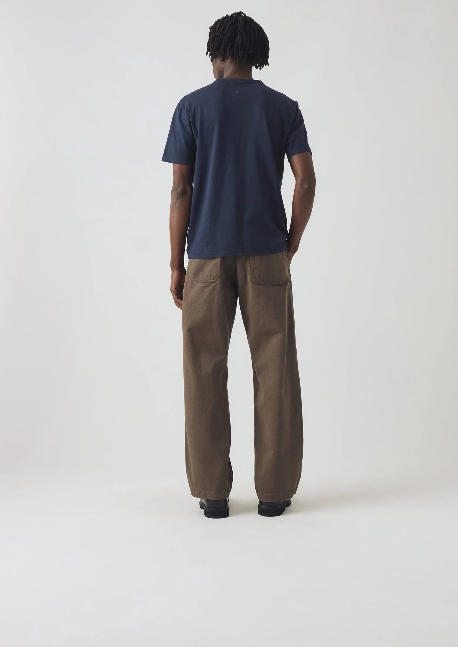 Rory Straight Leg Trousers | Mushroom - Image 3