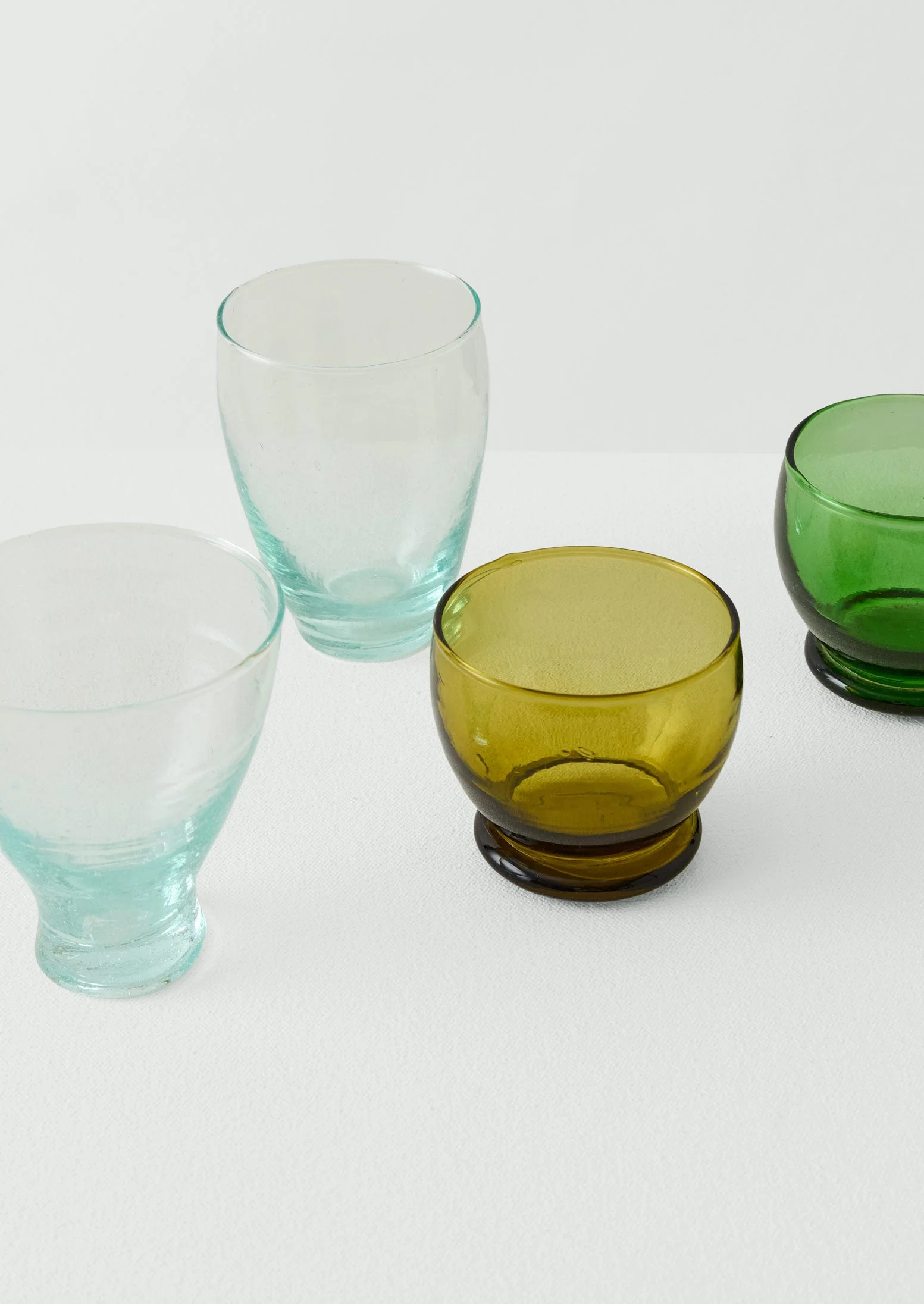 Rounded Moroccan Glasses Set | Amber - Image 7