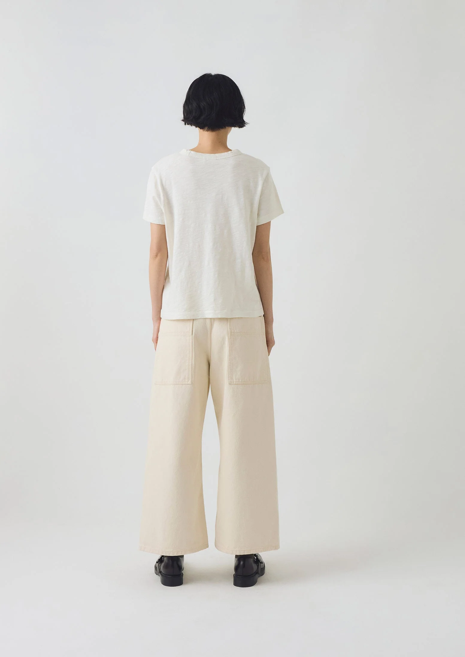 Sadie Cotton Boy Tee | Chalk - Image 5
