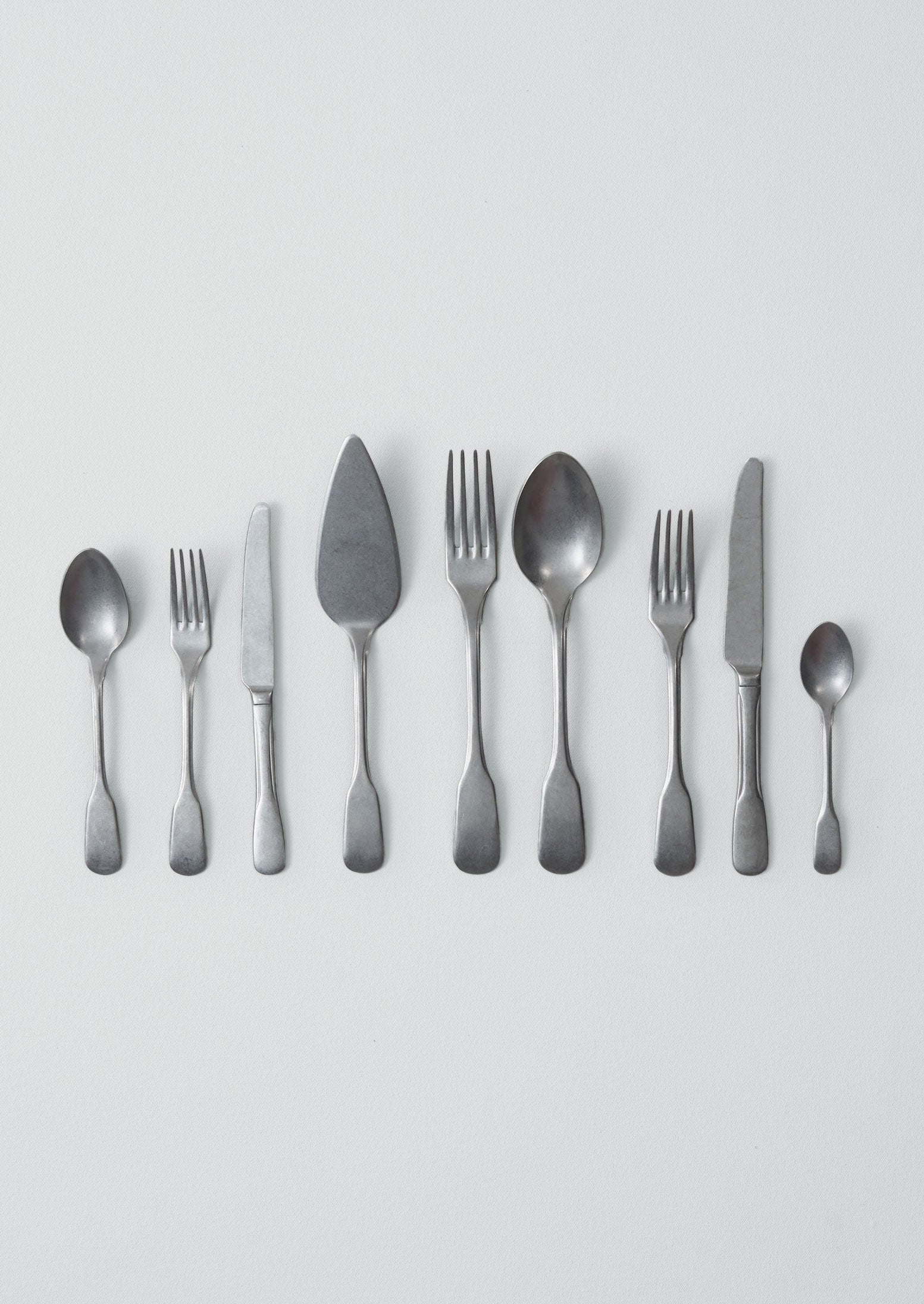 Stonewashed Serving Set | Silver - Image 2