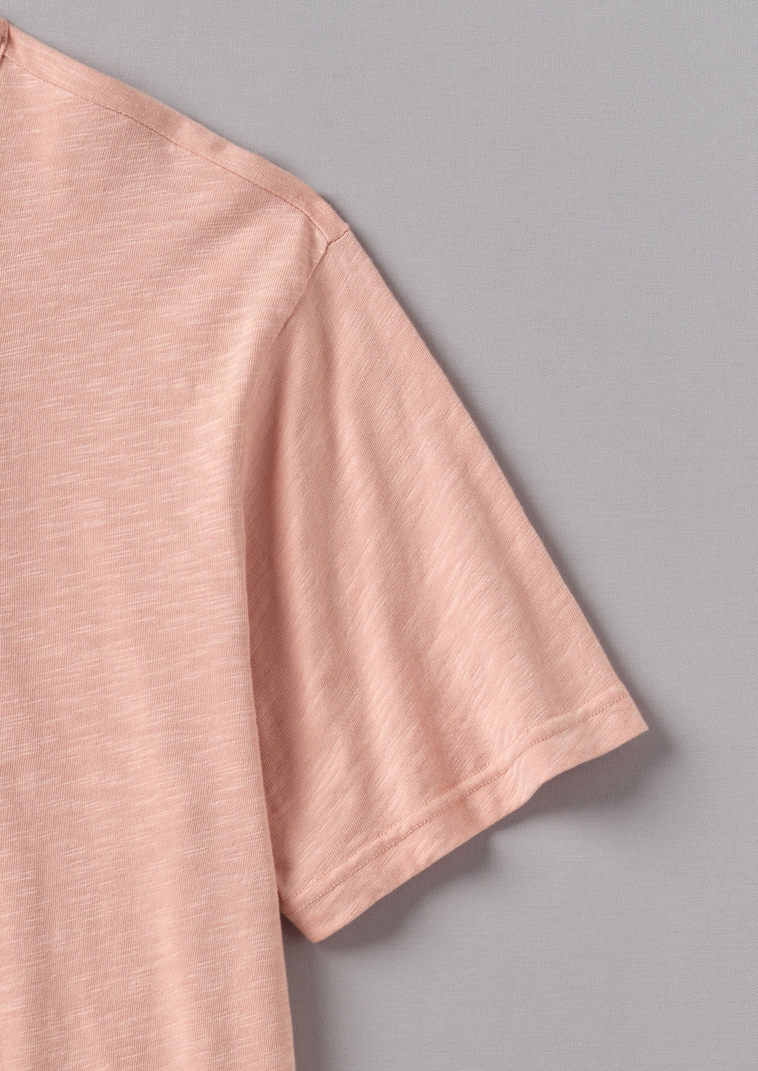 Theo Cotton Short Sleeve Tee | Nectar Pink - Image 4