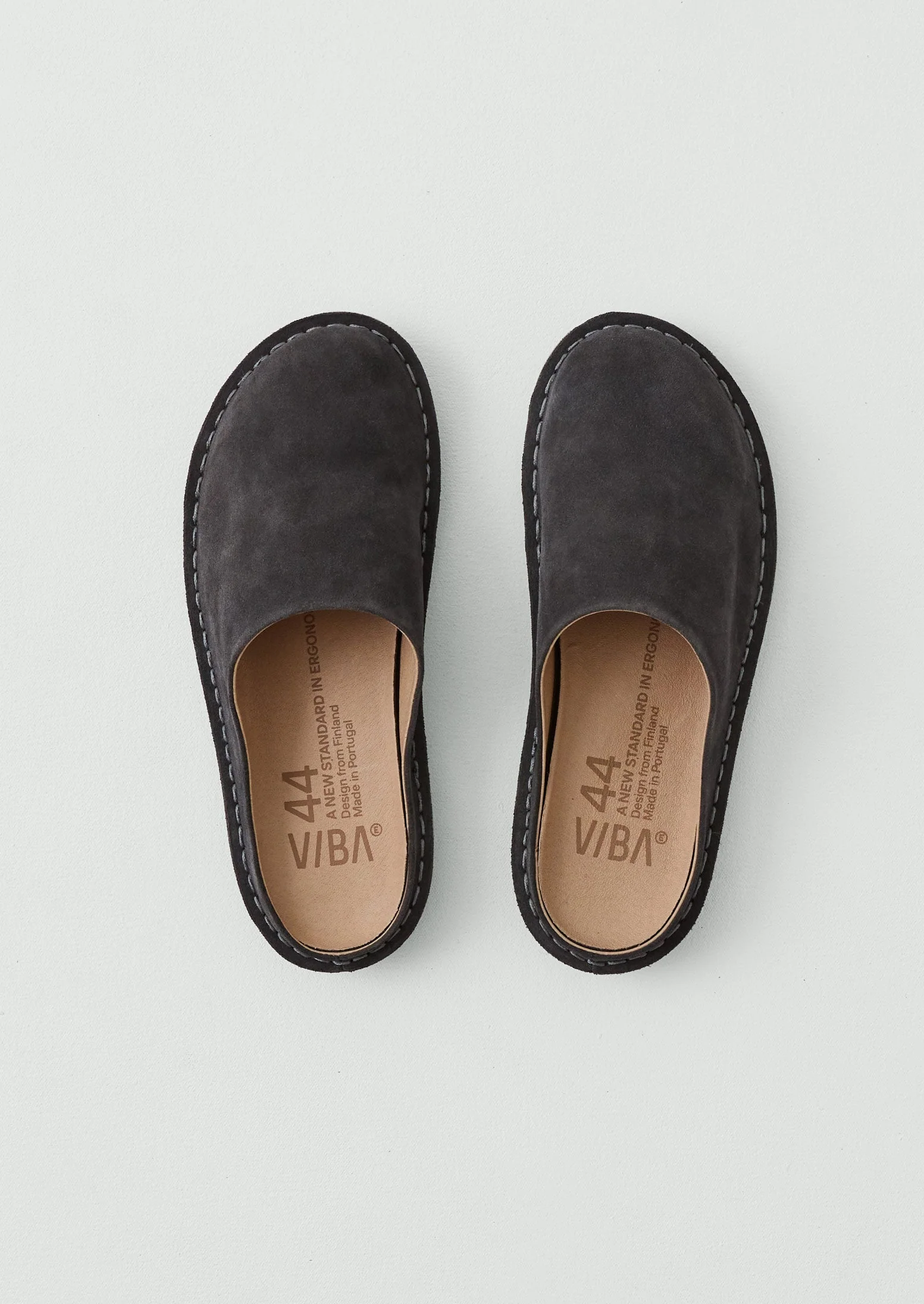 Vibae Suede Mules | Mole - Image 3